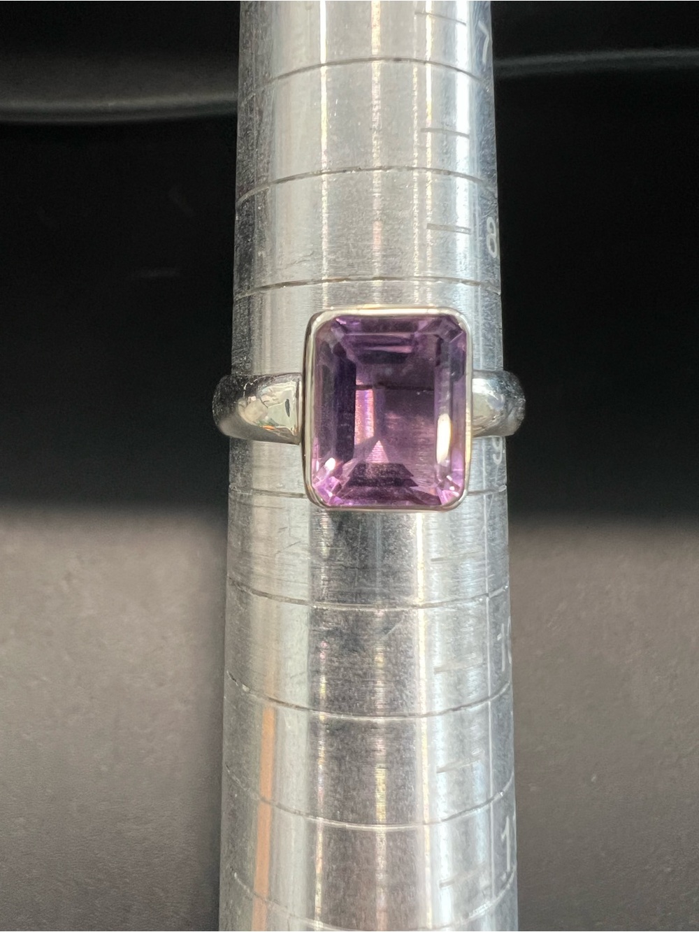Sterling Silver Amethyst Ring
